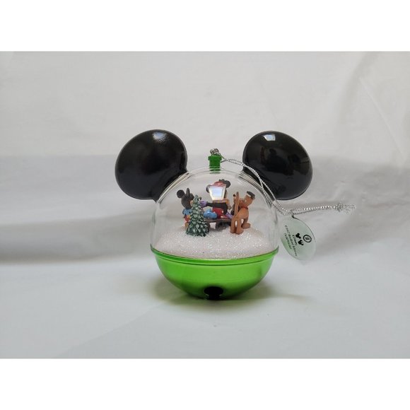 Mickey Mouse Snow Globe Ornament SNOWBODY WARMS MY HEART Bradford #A1143 COA - Picture 4 of 12